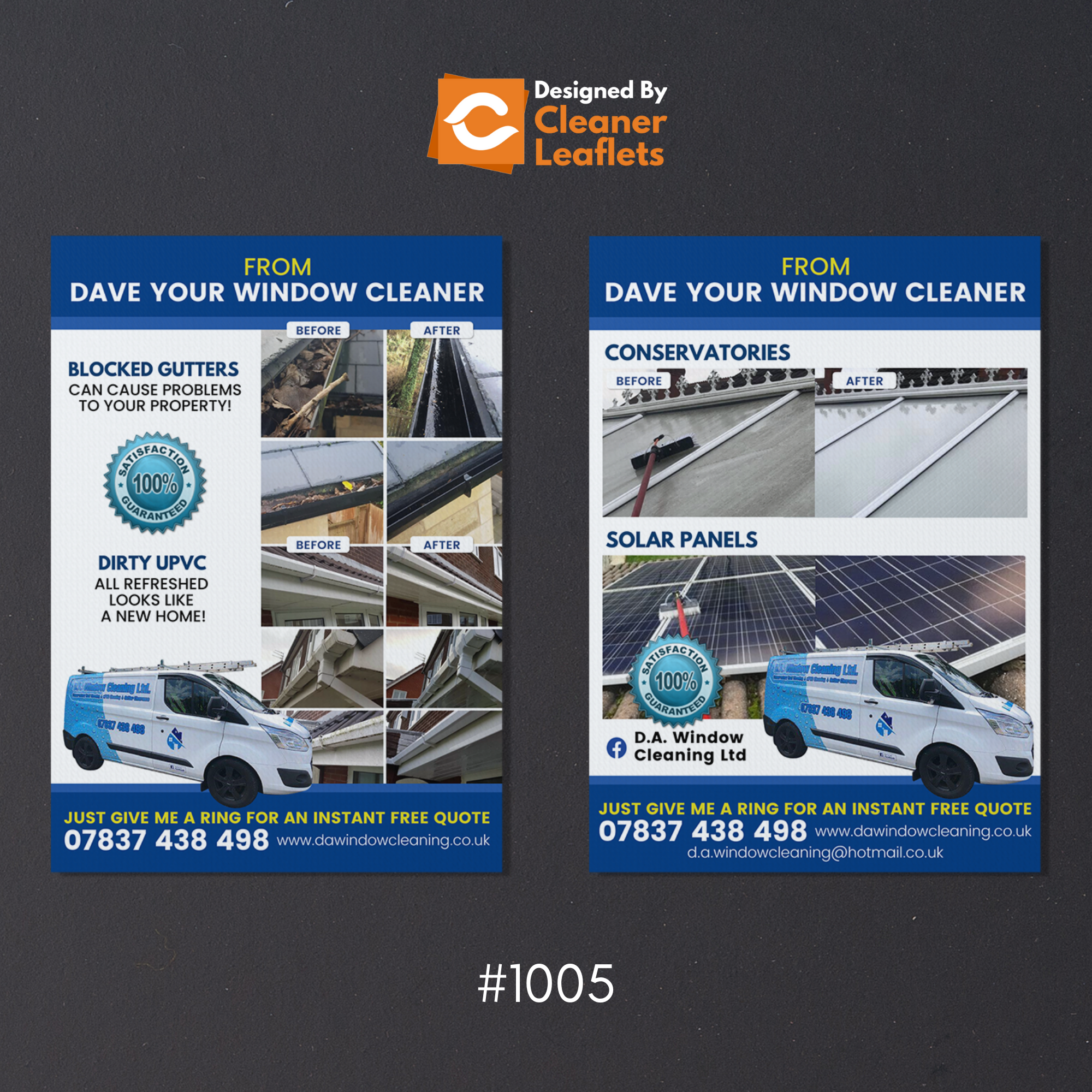Leaflets - Design and Print for Me