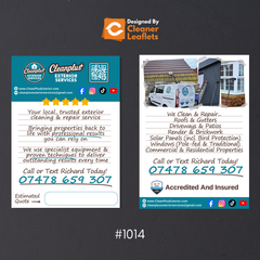 Leaflets - Design and Print for Me Purple Zebra Design