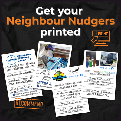 Neighbour Nudgers - Just Print My Own Design For Me