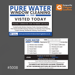 Payment Card - Design and Print for Me Purple Zebra Design