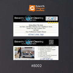 DL Sized Leaflets - (Like Ben's Gutters) - Design & Print