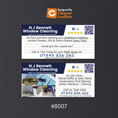 DL Sized Leaflets - (Like Ben's Gutters) - Design & Print