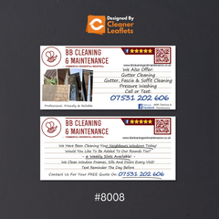 DL Sized Leaflets - (Like Ben's Gutters) - Design & Print