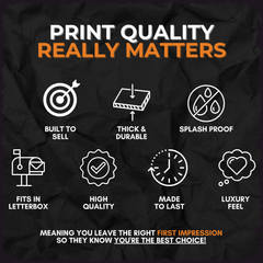 "We Also Offer" - Reminder Cards  - Design and Print for Me
